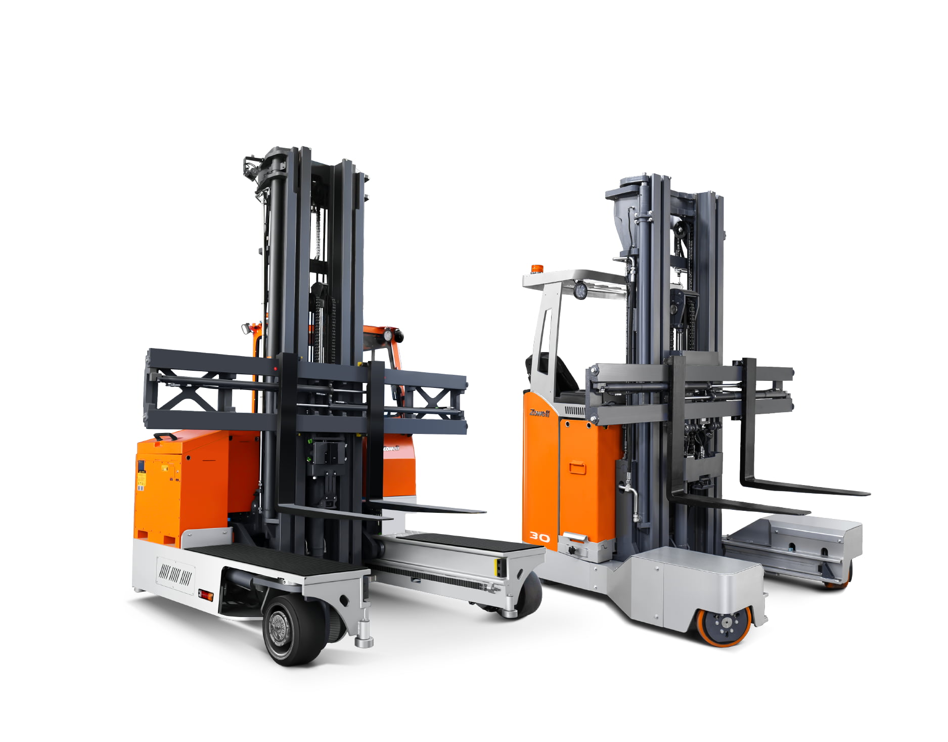 Carrello elevatore multidirezionale